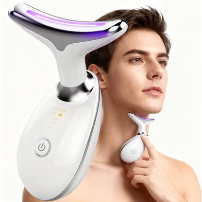 MASSAGEADOR LED PORTÁTIL - FACIAL E PESCOÇO