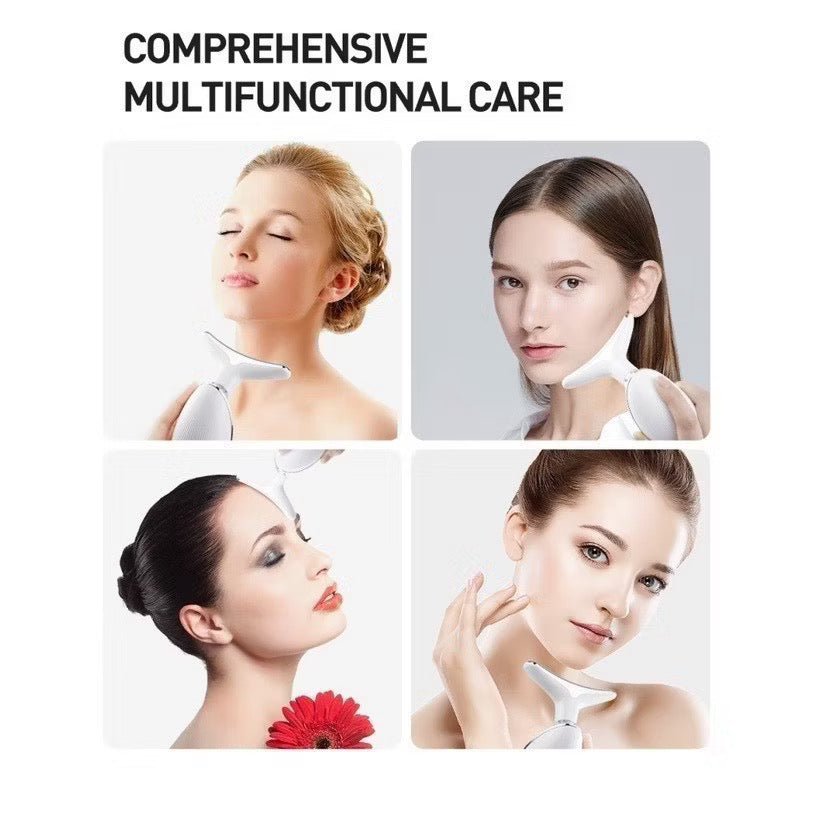 MASSAGEADOR LED PORTÁTIL - FACIAL E PESCOÇO