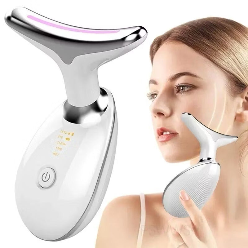 MASSAGEADOR LED PORTÁTIL - FACIAL E PESCOÇO