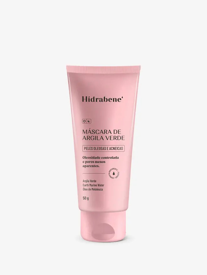 MÁSCARA DE ARGILA VERDE – HIDRABENE (50G)