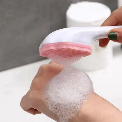 ESCOVA DE LIMPEZA FACIAL DE SILICONE – PATA DE GATO