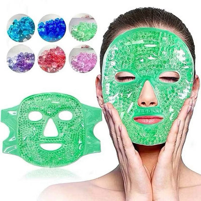 MÁSCARA FACIAL TÉRMICA RELAXANTE – GEL E VELUDO (QUENTE OU FRIA)
