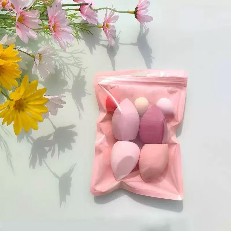 KIT ESPONJAS DE MAQUIAGEM – FORMATOS DIVERSOS (CORES ALEATÓRIAS)