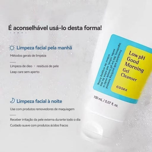 GEL DE LIMPEZA COSRX- LOW PH GOOD MORNING CLEANSER (150ML)