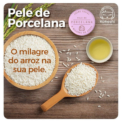 HIDRATANTE FACIAL - PELE DE PORCELANA KOKESHI (30G)