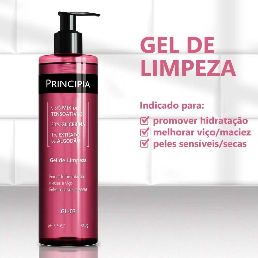 SABONETE GEL DE LIMPEZA GL-03 - PRINCIPIA (350G)
