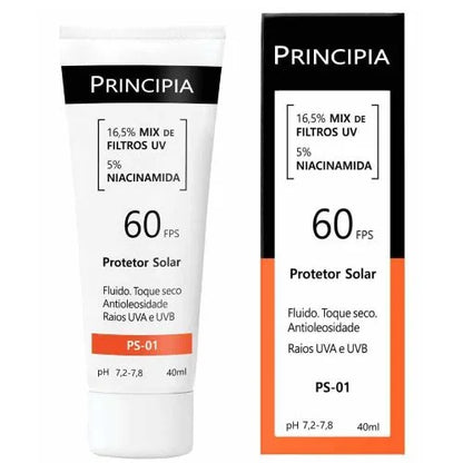 PROTETOR SOLAR PS-01 FPS 60 - PRINCIPIA (40ML)